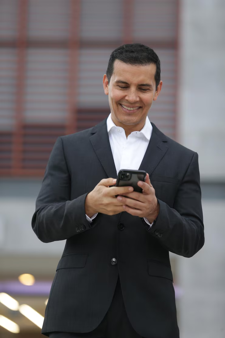 User making transfer